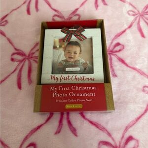 My First Christmas Photo Ornament